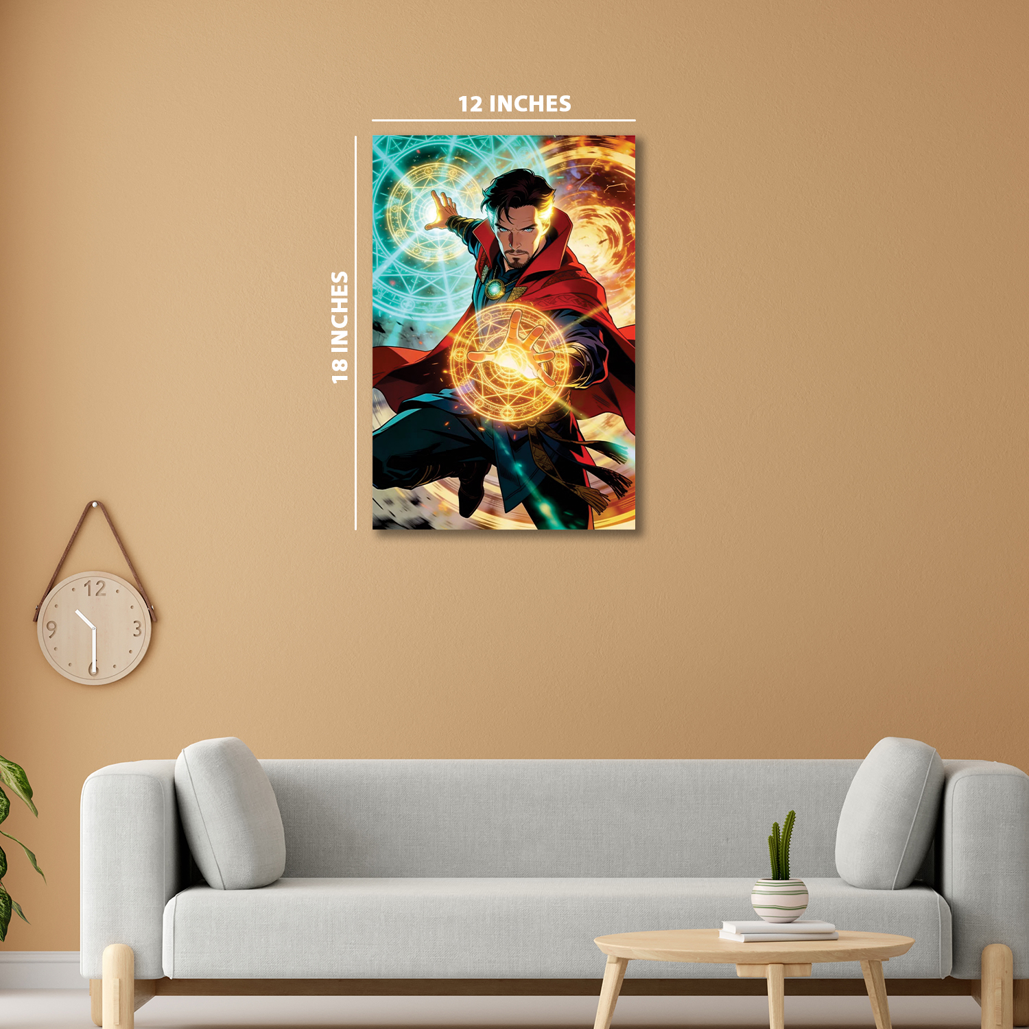  Doctor Strange || Silver Foil Poster