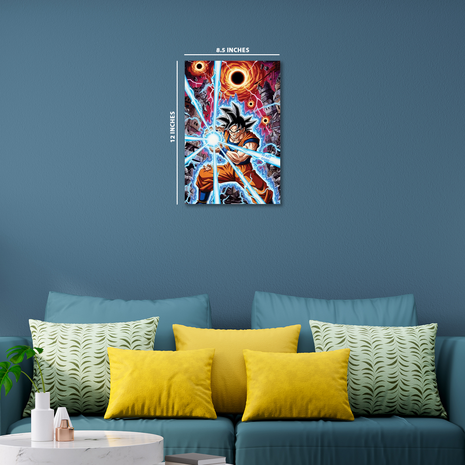 Goku from Dragon Ball || Glow Poster || NIGHT GLOW