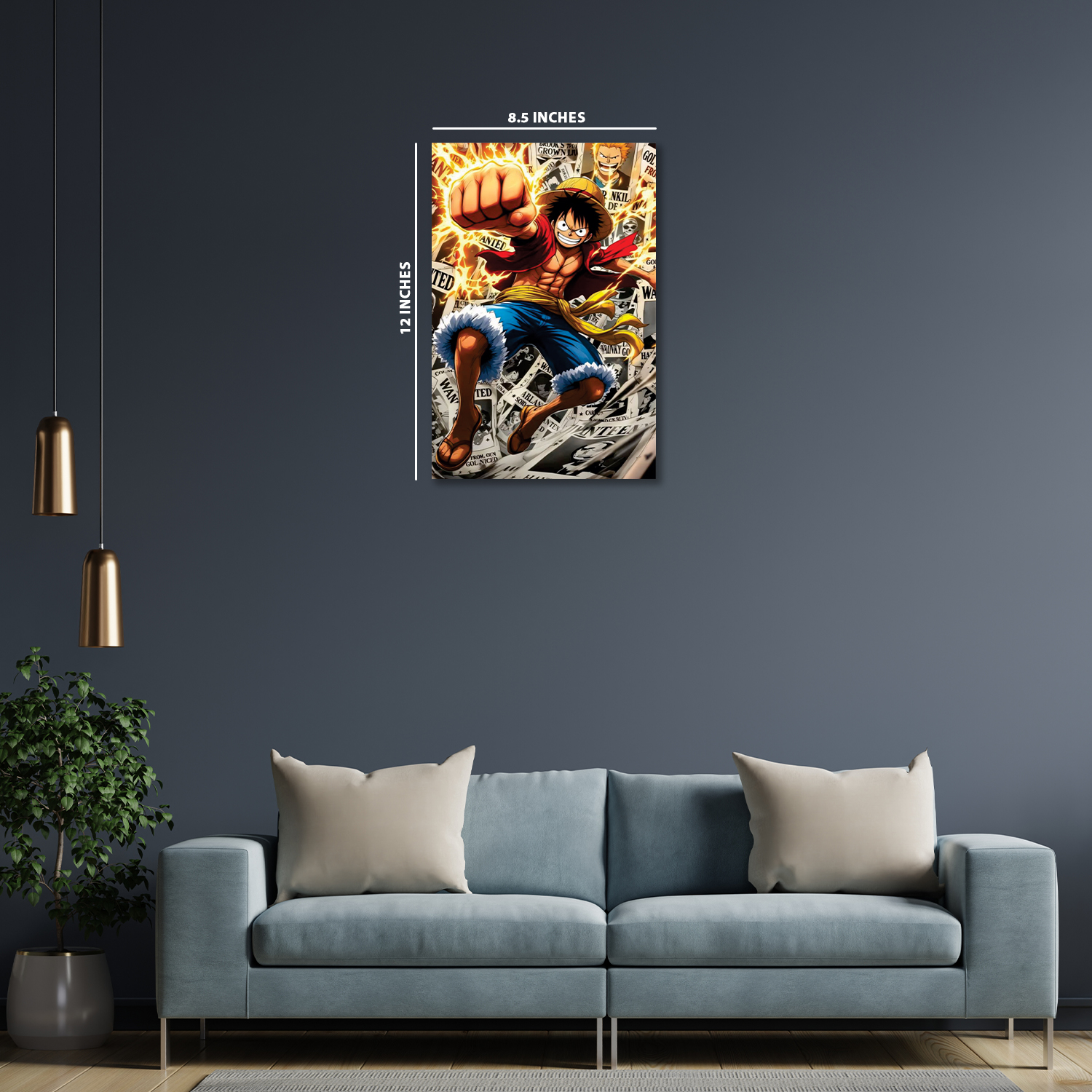 Goku from Dragon Ball  || Glow Poster || NIGHT GLOW