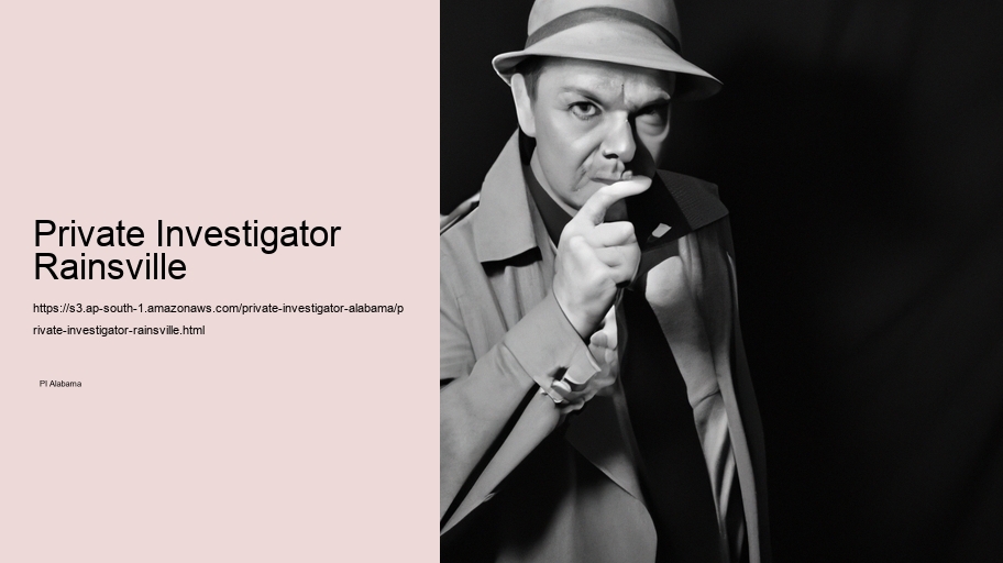 Private Investigator Rainsville
