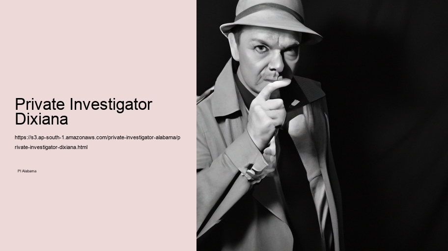 Private Investigator Dixiana