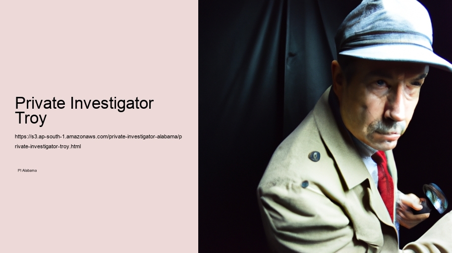 Private Investigator Troy