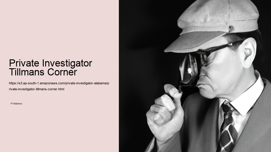 Private Investigator Tillmans Corner