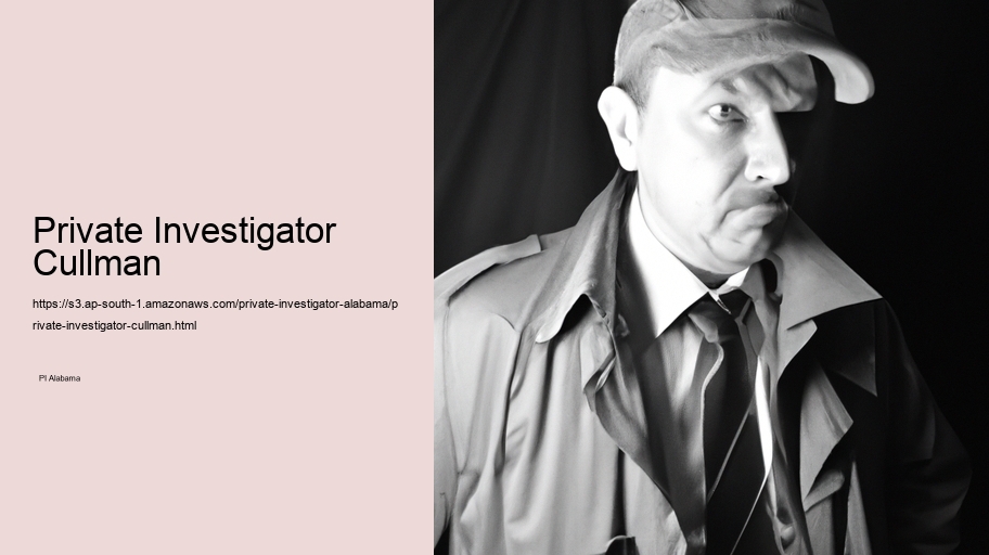 Private Investigator Cullman