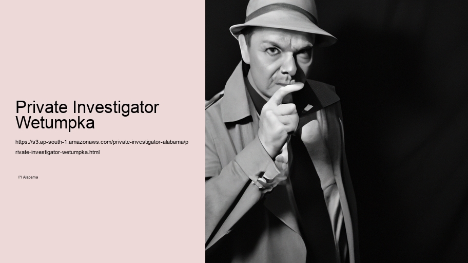 Private Investigator Wetumpka
