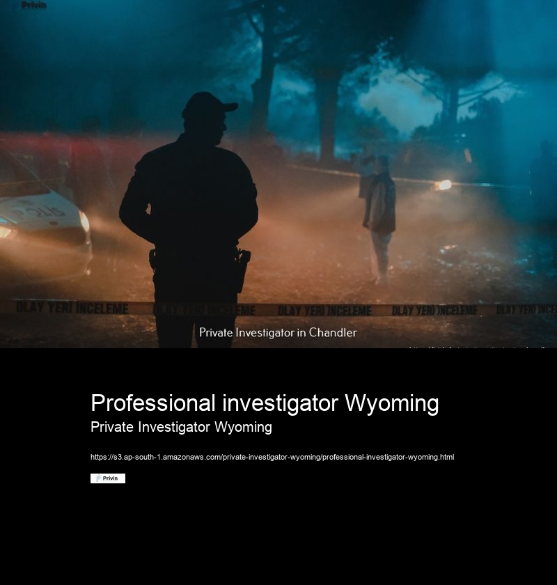 What are the qualifications to become a private investigator in Wyoming?
