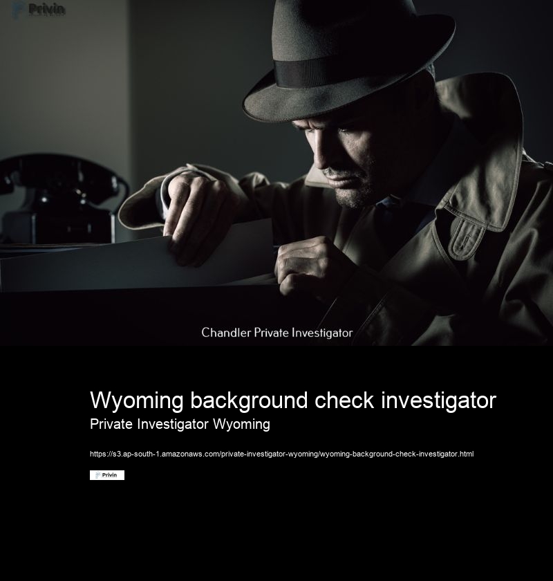 How do I report a scam private investigator in Wyoming?