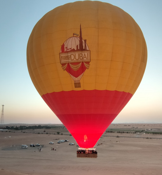 Hot Air Balloon Ride in Dubai (HAB, available September May). Price