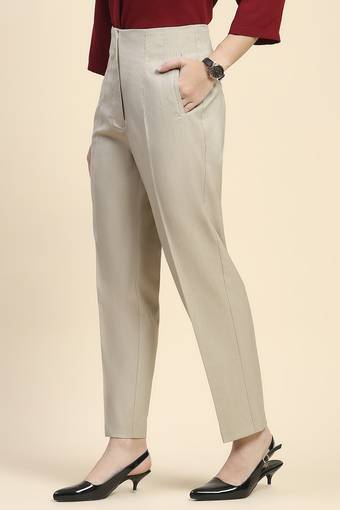 cream cigarette pants Rare London coordinating in With over 70 Cape and Cloth Women High