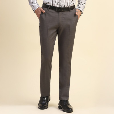 Mr. Huffman Pigeon Regular Fit Poly Lycra Trouser