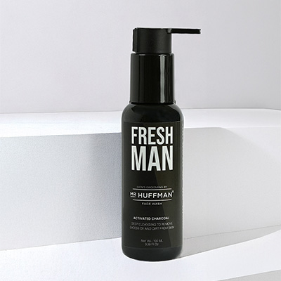 FRESH MAN 100 ml Activated Charcoal Face Wash By Mr. Huffman