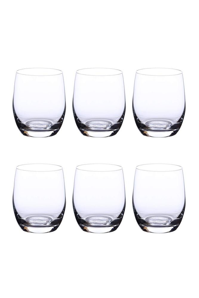 Bohemia Crystal Set of 6 Whiskey Glass Lead free 300 ml