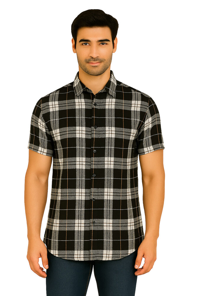 Men Breezy Horizon Half Sleeve Shirt