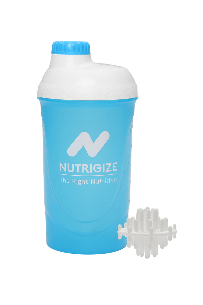 Premium Protein Shaker 600ml | BPA Free & Leak Proof | Built-in Mixer