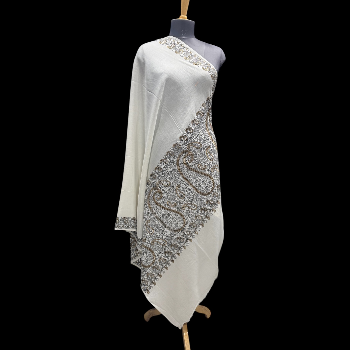 Embrace Elegance and Warmth with the Exquisite Zari Paldar Shawl