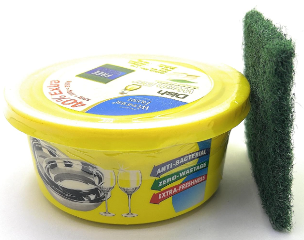 Sneha's Secret to a Sparkling Kitchen: Discover the Wonder Fresh Dish Wash Round Bar