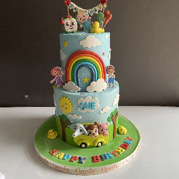 Celebrating Little Moments: How a Cocomelon Theme Cake Solves Birthday Woes