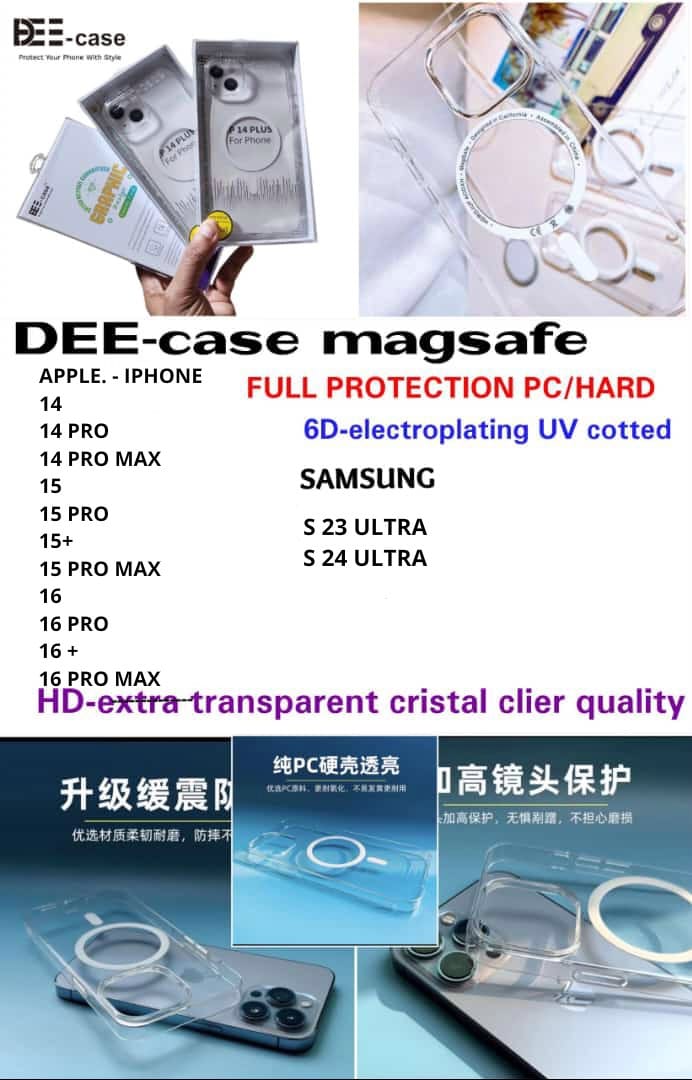 Transform Your iPhone Experience: The Anti-Yellow Transparent MagSafe Case Revolution