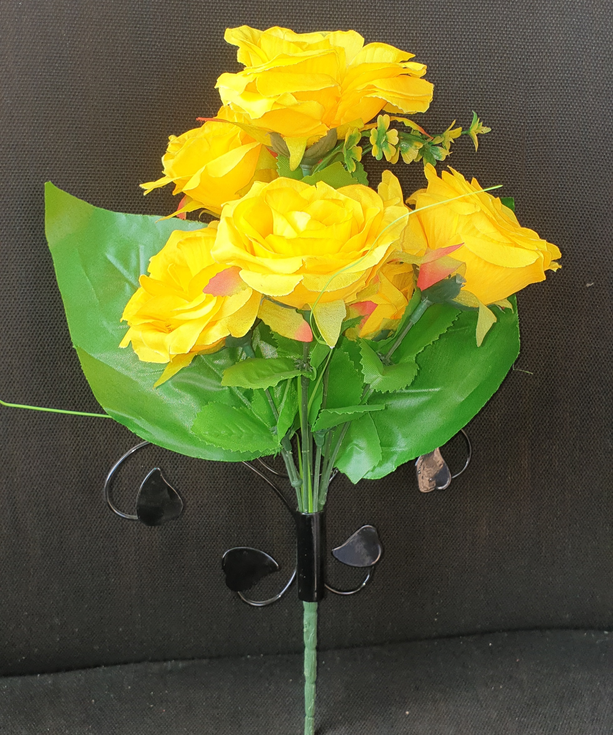 Bringing Sunshine Indoors: How a Yellow Flower with Wall Stand Transformed Meera’s Home