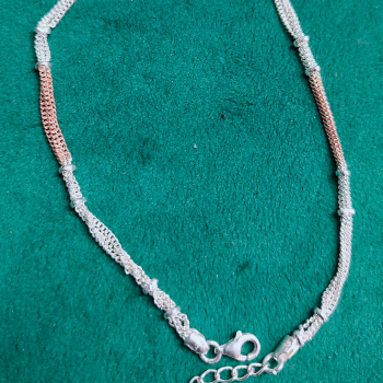 Silver Anklet Chain – Shop Now at Ambica Jewellers, Ahmedabad