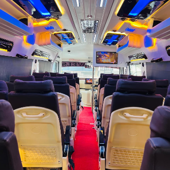 The Journey of Comfort and Convenience with the 25-Seater Force Tempo Traveller