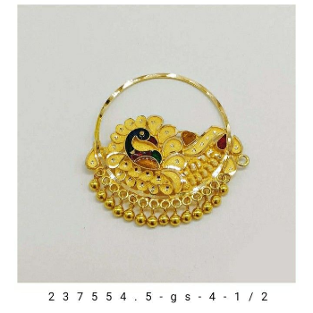 Embrace Tradition with Elegance: The Perfect Gold Nath for Every Indian Bride