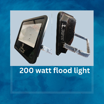 Illuminating Lives: How a 200-Watt Flood Light Transforms Spaces and Spirits