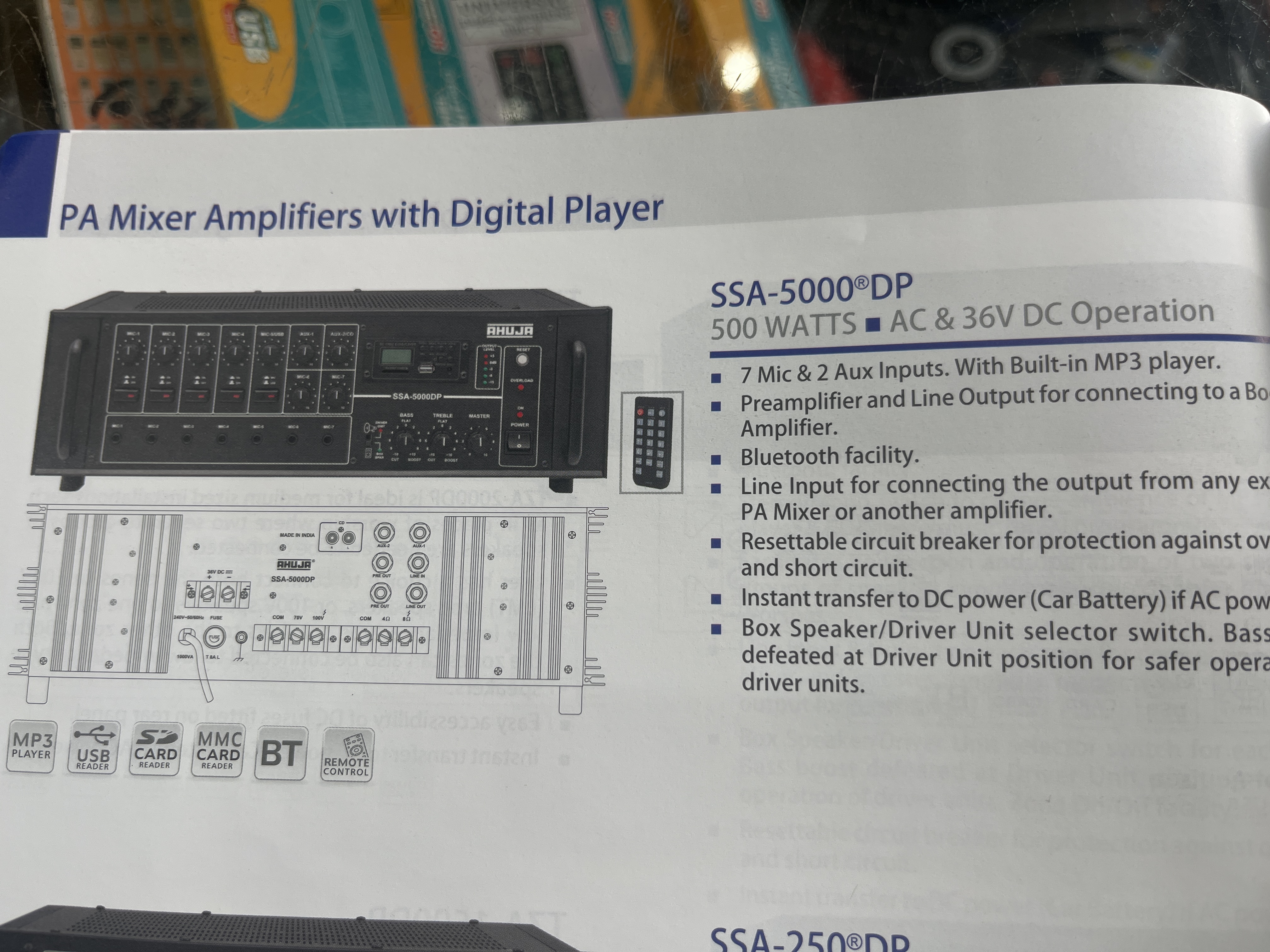Transforming Events into Unforgettable Experiences with Ahuja SSA-5000DP Amplifier