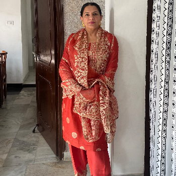 Transform Your Wardrobe: Discover the Elegance of the Rust Aari Salwar Suit