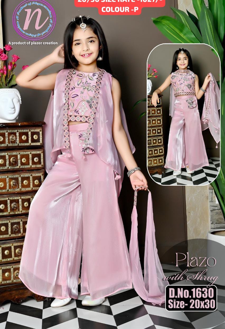 Elevate Your Child’s Style with the Perfect Plazo Set