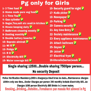 Finding Comfort and Security: The Perfect PG for Girls in India