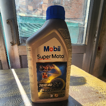 Transform Your Ride with Mobil Super Moto 20W-40 4T Engine Oil