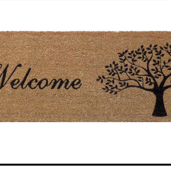 Embracing Positivity: The Perfect Coir Doormat for Your Home