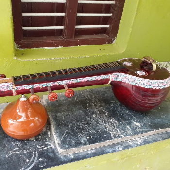 Embrace the Harmony: Unveiling the Divine Connection with the Saraswati Joint Veena