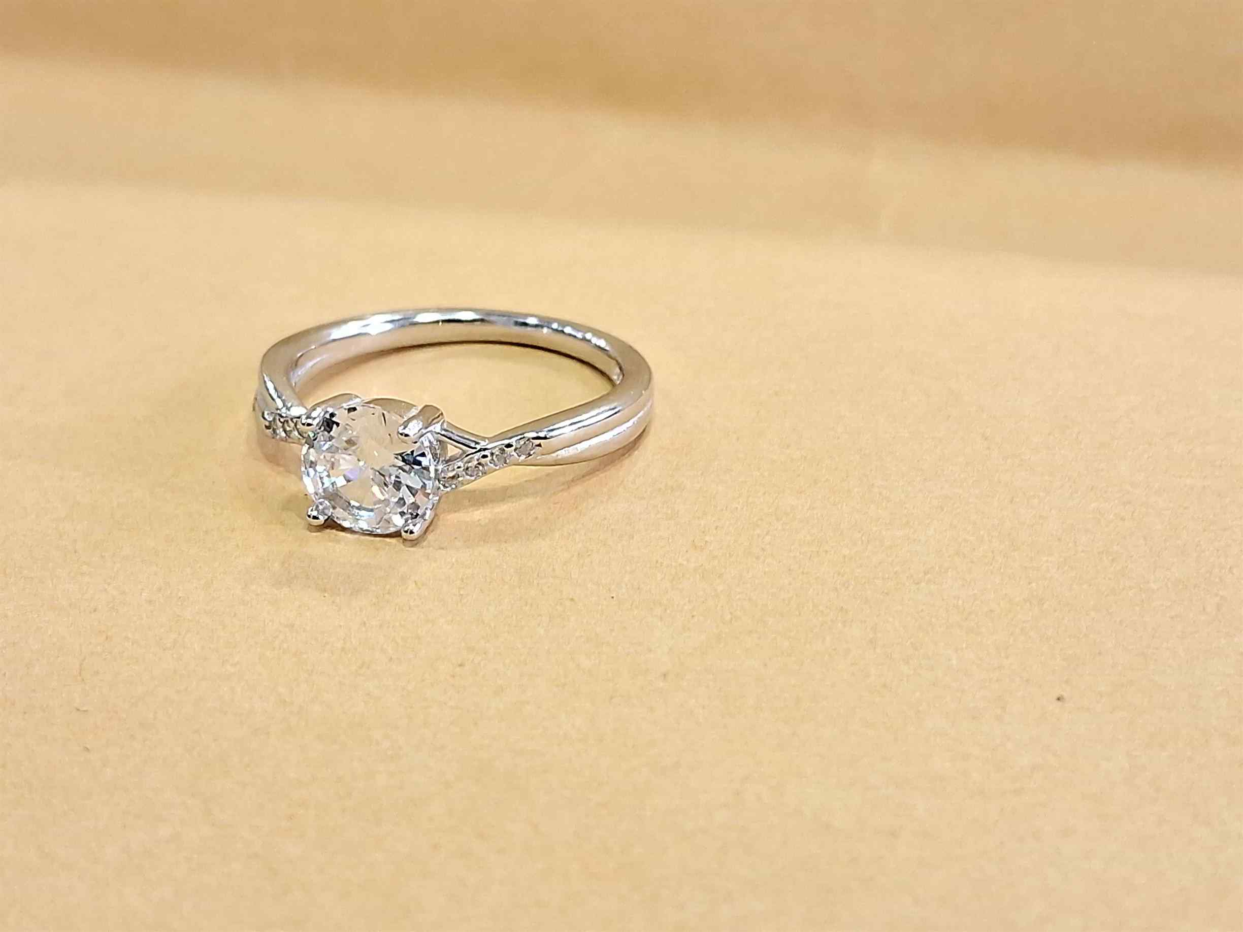 Anjali's Journey: Discovering Elegance with the Perfect Silver Diamond Ring