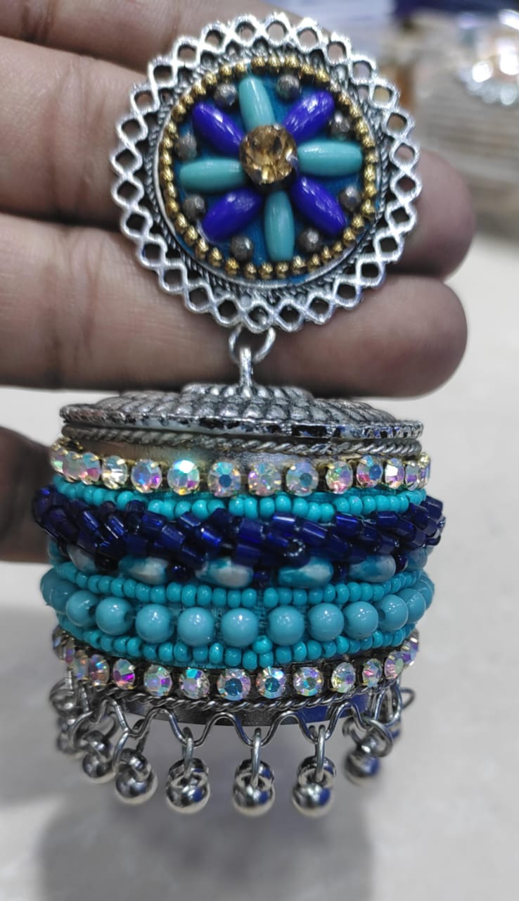 Embrace Elegance: How Silver Oxidized Jhumki Earrings Transform Lives