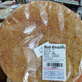 Discover the Delight of Math Khakhra: A Savory Snack for Health-Conscious Taste Buds