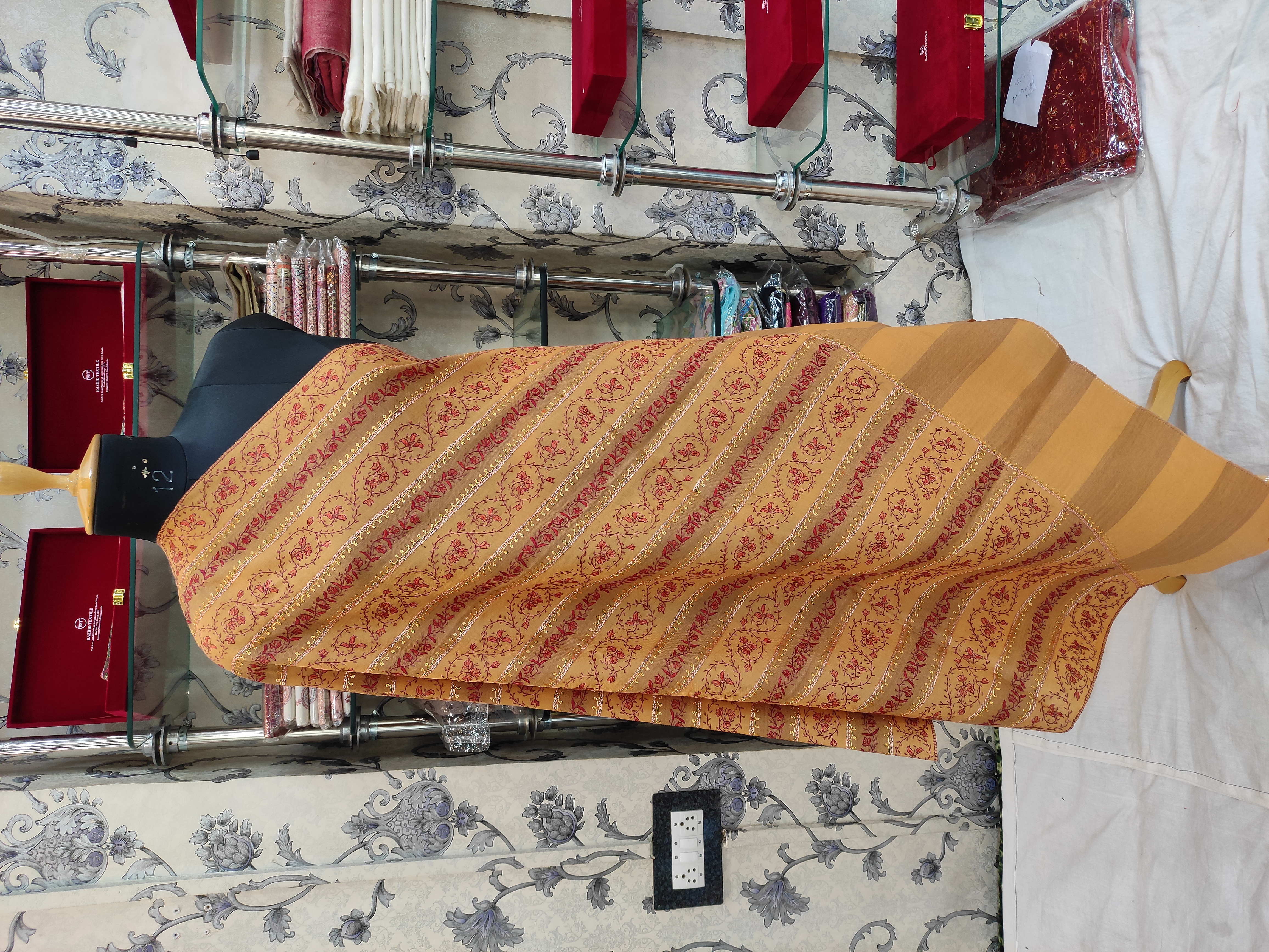 Embracing Elegance: How Semi-Pashmina Hand Bridal Shawls Transform Indian Weddings