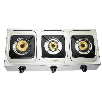 Transform Your Kitchen Experience with the Blowhot Crystal 3-Burner Gas Stove