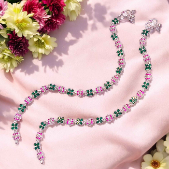 Buy Silver Payal Online – Latest Designs for Women, Girls & Kids | Jauhari Jewellers