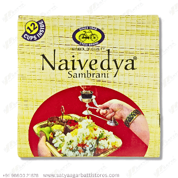 Embracing Serenity: How Naivedya Dhoop Cups Transform Your Home Atmosphere | SATYA AGARBATTI STORES