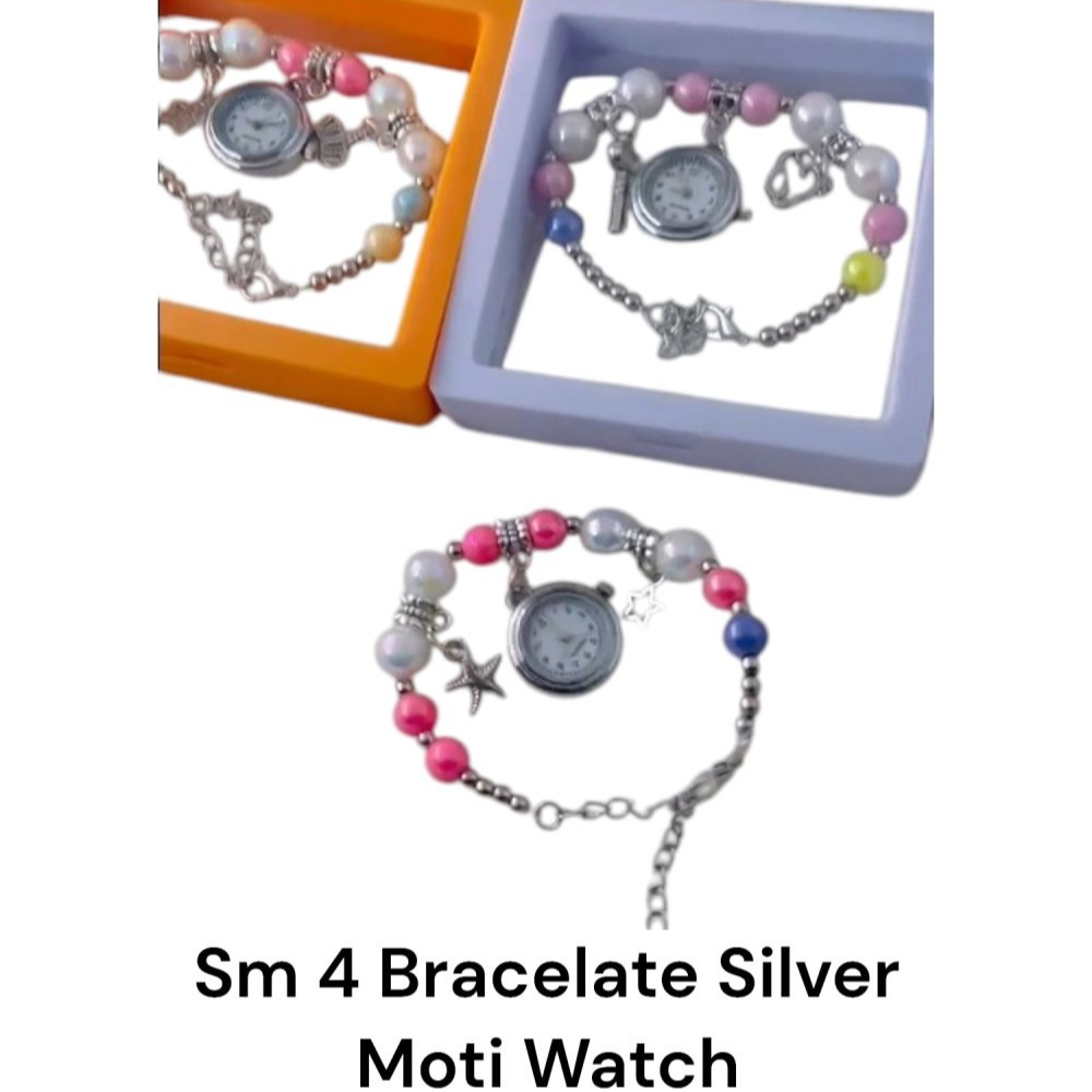 Elevate Your Style: The Emotional and Practical Benefits of the SM-4 Bracelet Silver Moti Watch | RAJCOM