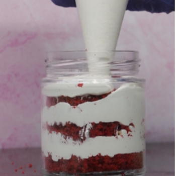 Embracing Sweet Moments: How Red Velvet Jar Cake Became Priya's Comfort Food | ISHITA CAKE SHOP