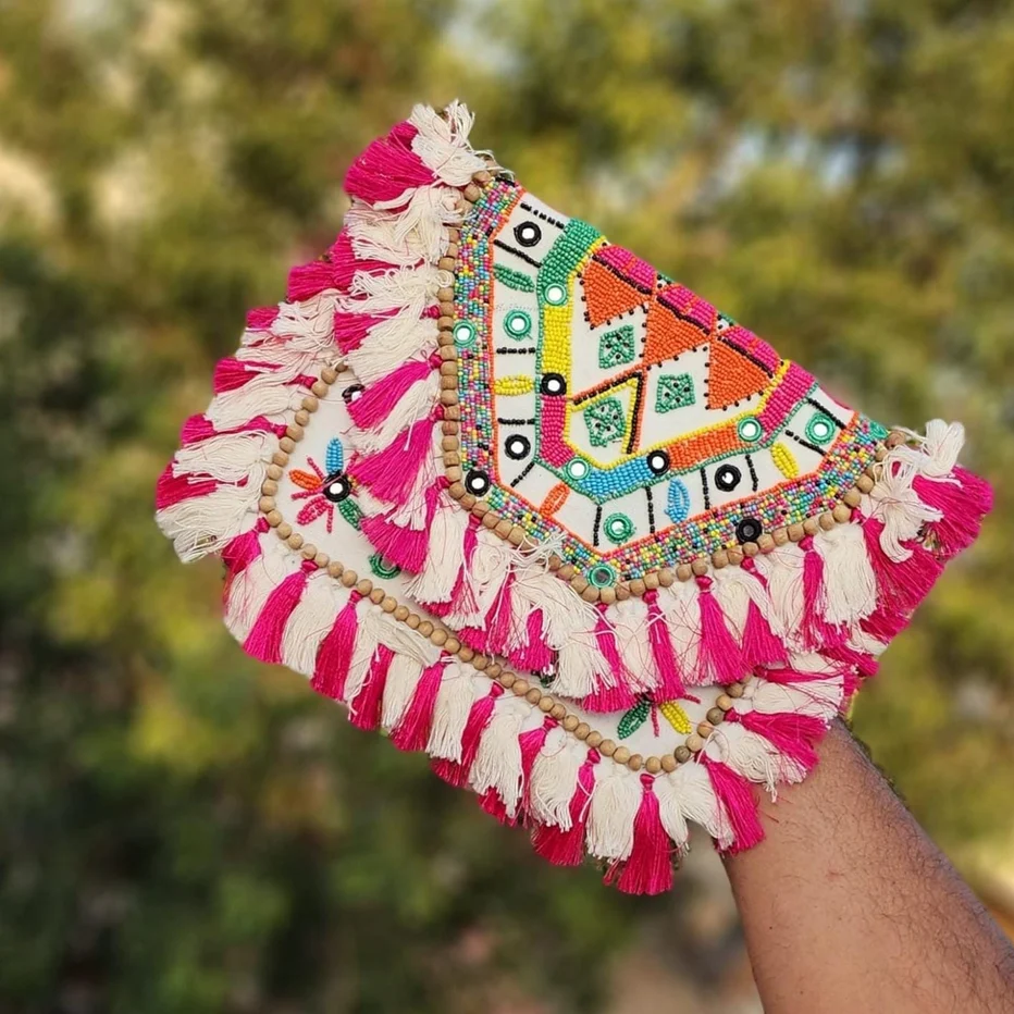 Embrace Elegance: How a Handmade Antique Boho Bag Transformed Meera's World | HAMNAYA HANDICRAFT