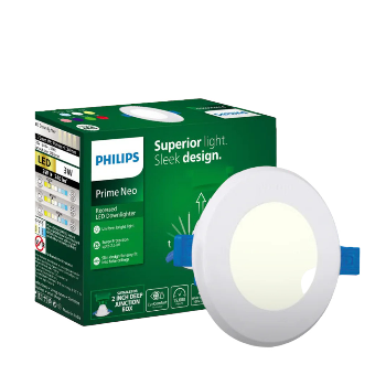 Illuminating Lives: How Philips Prime Neo 3W LED Downlight Transforms Homes and Hearts | LIGHTHOUSE ELECTRICALS
