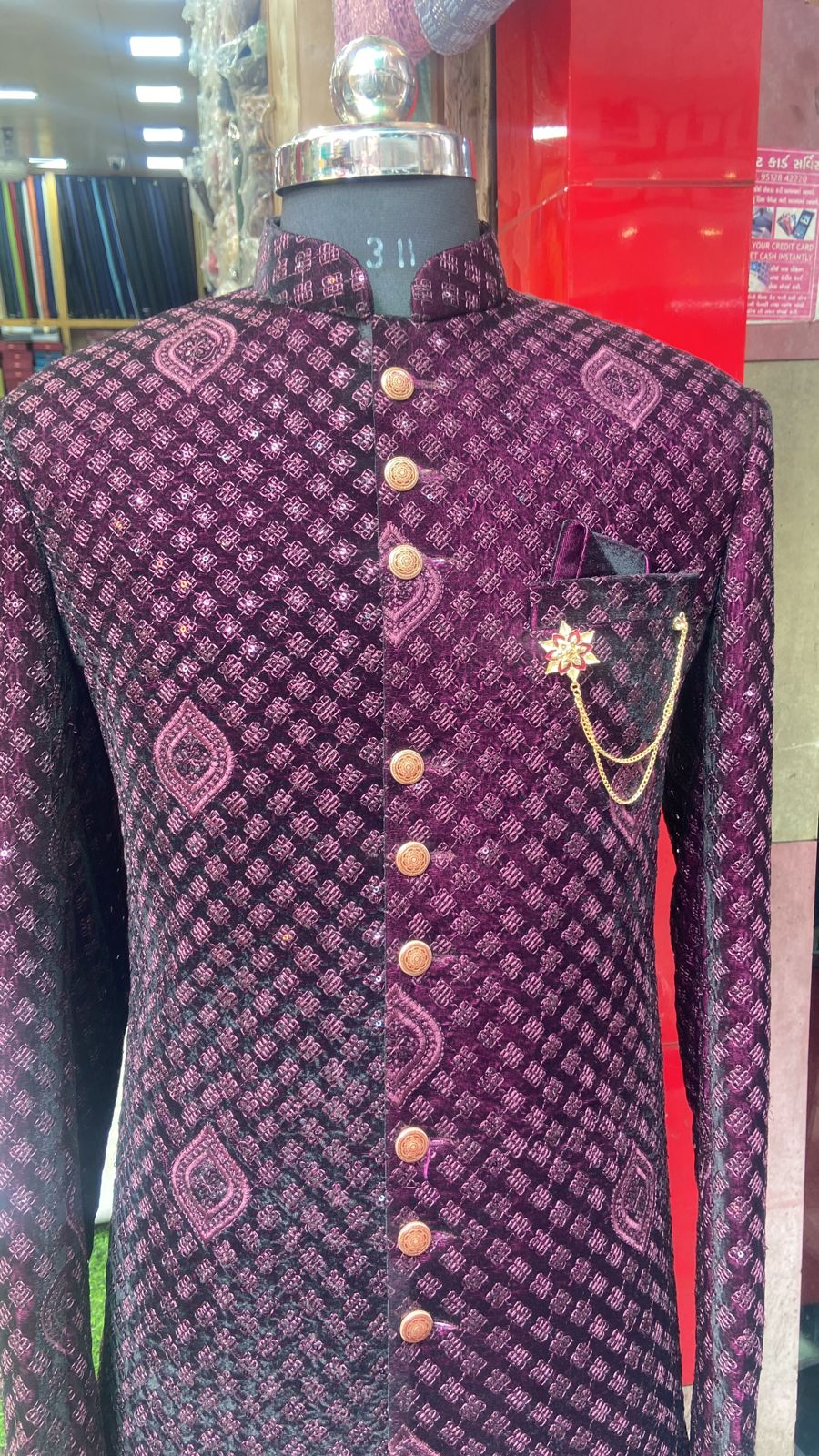 Embrace Elegance: How a Maroon Indo-Western Outfit Transformed Aditi's Life | AADI STORES