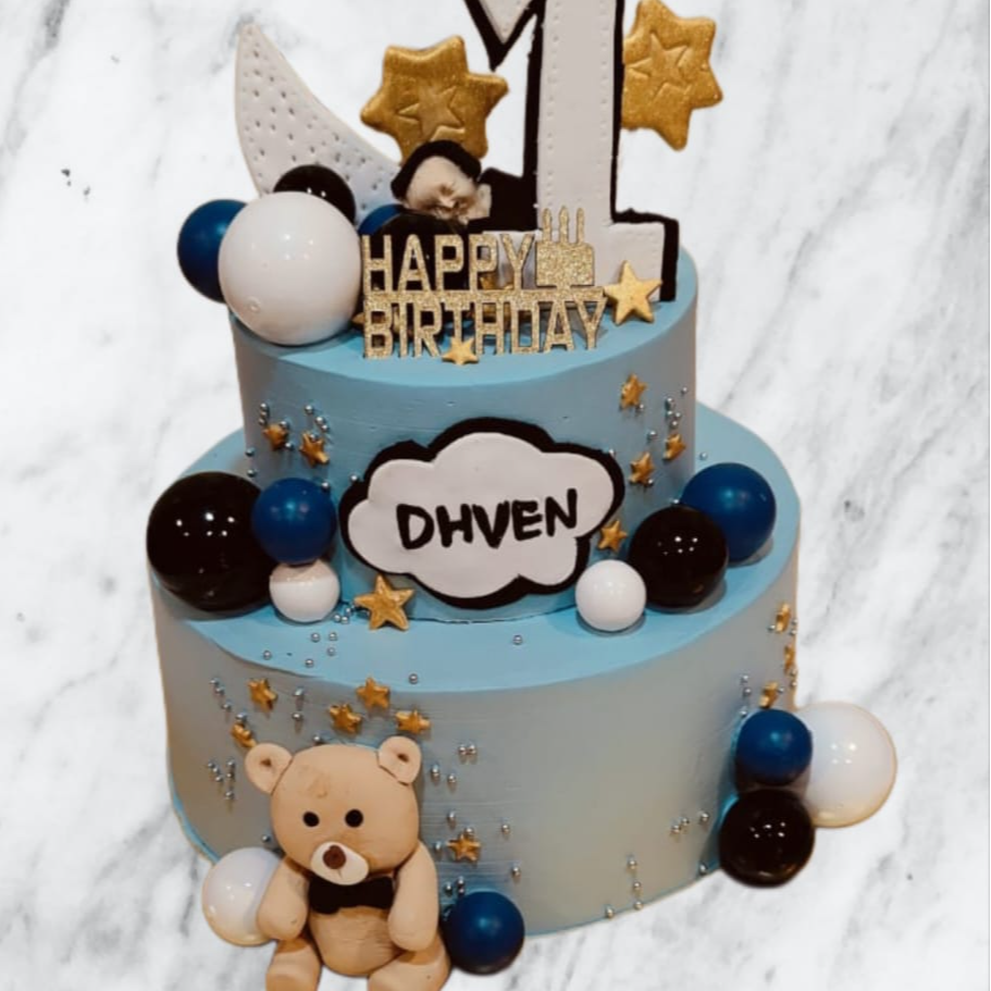 Celebrating Unforgettable Moments with Customized Teddy Bear Cakes | KHUSHI CAKES