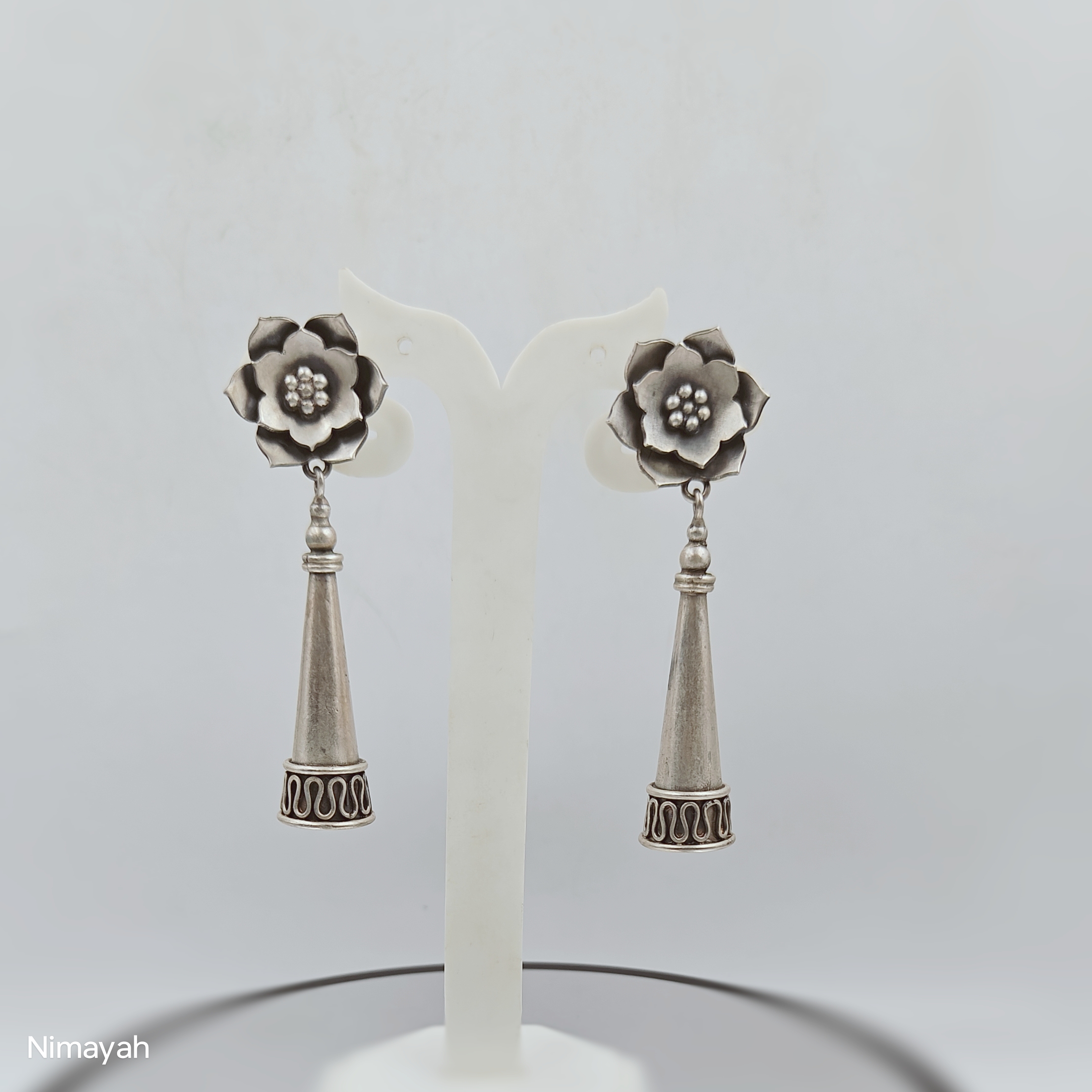 Simply Elegant: Elevate Your Style with Silver Earrings | SILVER BY SWARNKAR