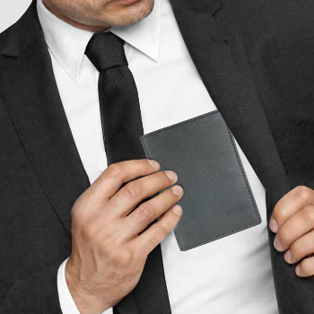 The Modern Professional’s Secret Weapon: The Black Card Holder Leather Wallet | YOGO GLOBAL