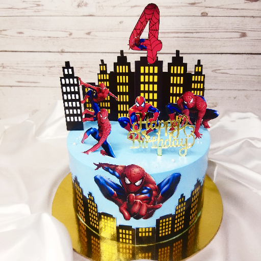 A Superhero Celebration: The Perfect Cake for Your Little Spiderman Fan | PRIGO